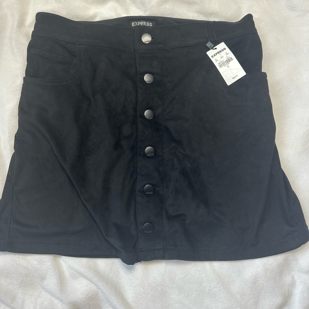 express skirt suede